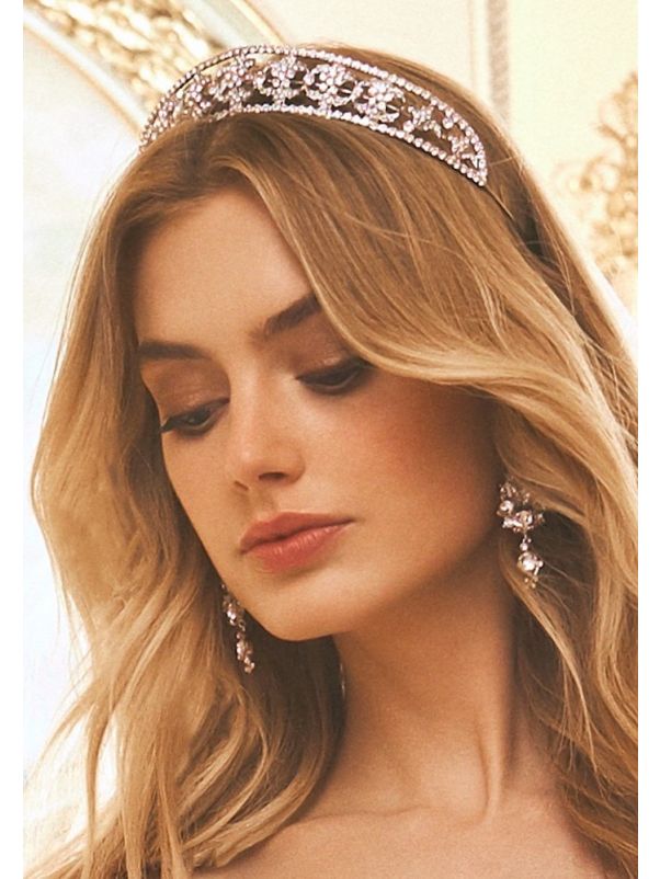 Beaded Bridal Tiara