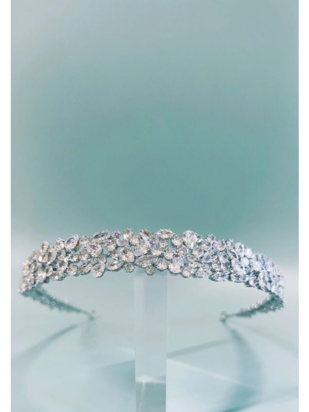 Beaded Bridal Tiara