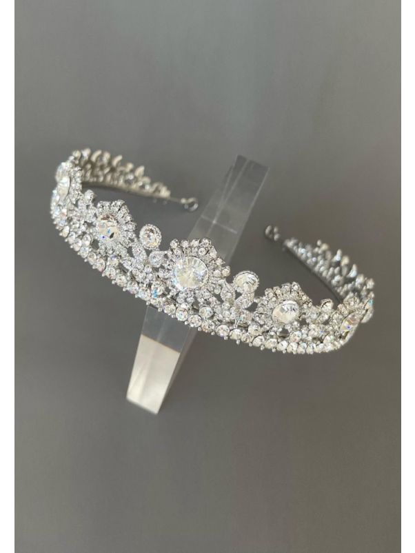 Beaded Bridal Crown