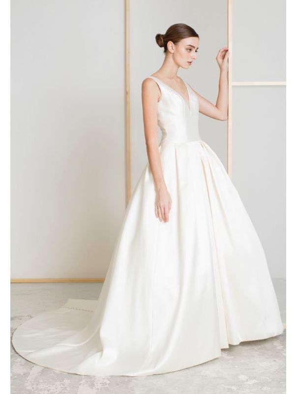 Minimalist Mikado Ball Gown