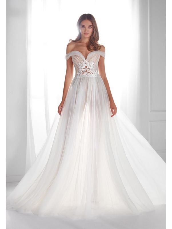 Fairytale Soft Tulle Wedding Gown
