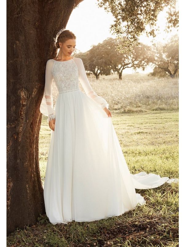 Bohemian Style Wedding Dress