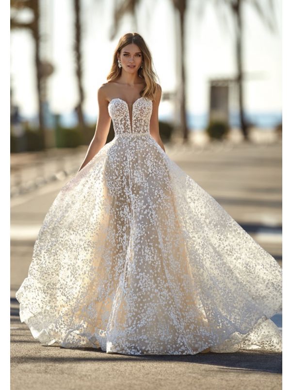 Floral Wedding Dress