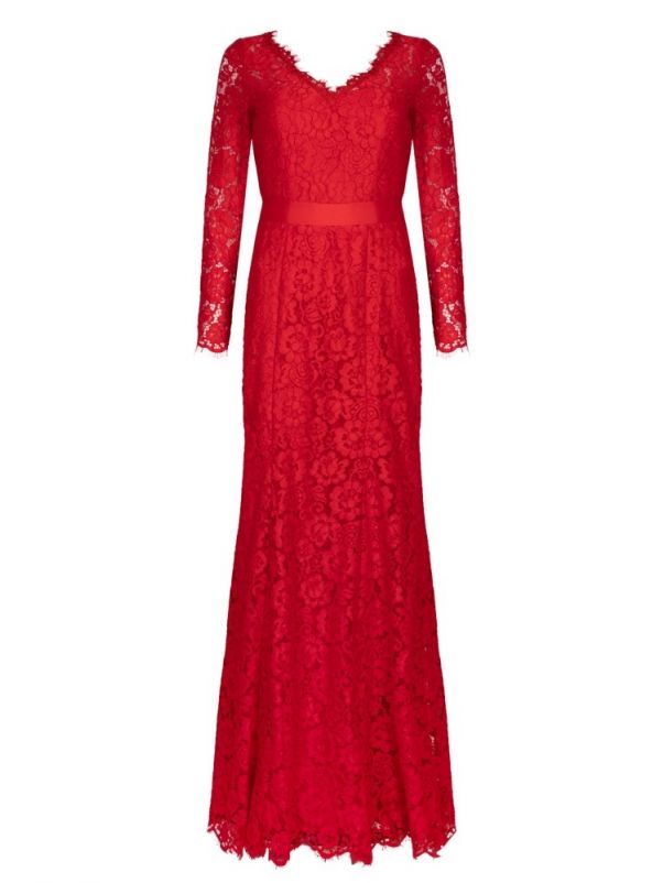 Long Sleeve Lace Dress