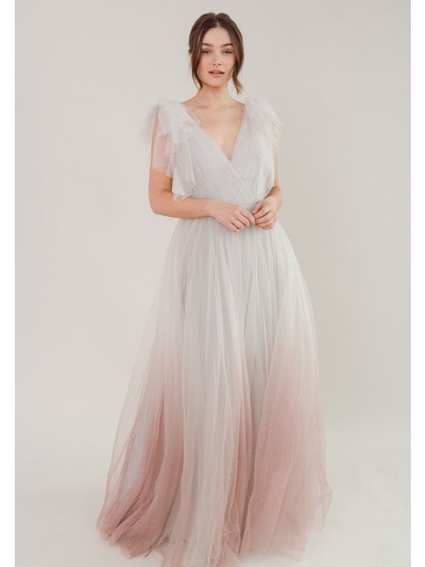 Ombre Bridesmaid Dress