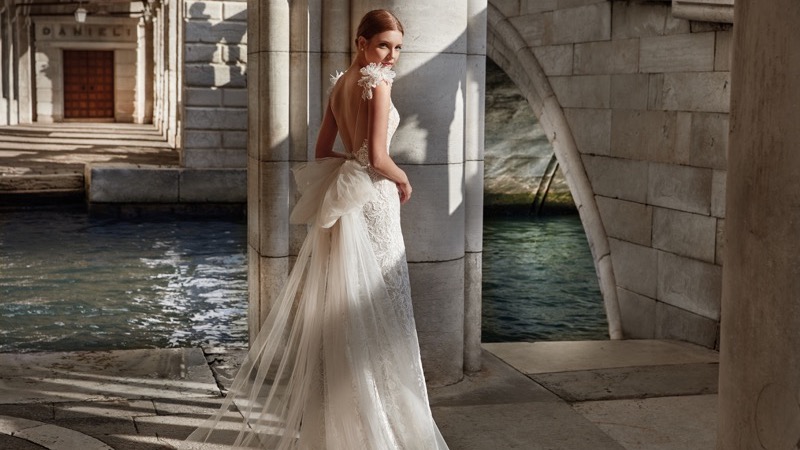Open Back Wedding Gown