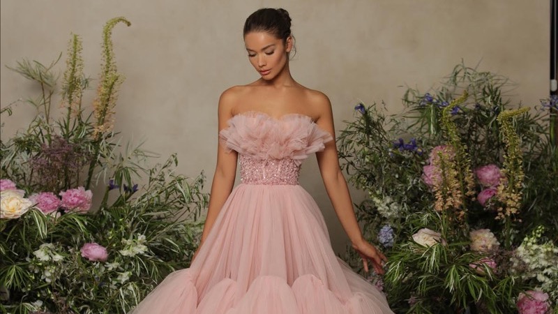 Ruffle Evening Dresses